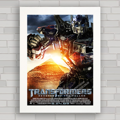 QUADRO DE CINEMA FILME TRANSFORMERS 2 - comprar online