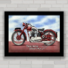 QUADRO DECORATIVO MOTO TRIUMPH SPEED TWIN