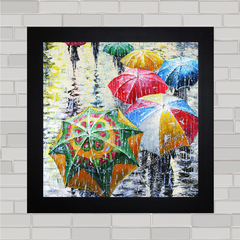 QUADRO DECORATIVO UMBRELLAS