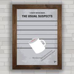 QUADRO MINIMALISTA FILME USUAL SUSPECTS na internet