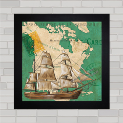 QUADRO DECORATIVO VELEIRO - comprar online