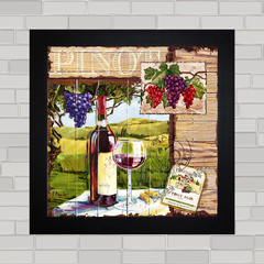 QUADRO DECORATIVO VINHO 36 - comprar online