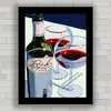 QUADRO DECORATIVO VINHO 48 SALA DE JANTAR