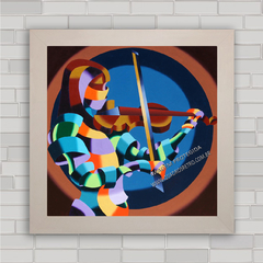 QUADRO DECORATIVO VIOLINISTA - comprar online