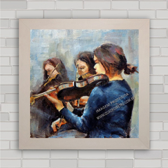 QUADRO DECORATIVO VIOLINISTAS - comprar online