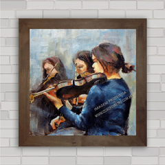 QUADRO DECORATIVO VIOLINISTAS na internet