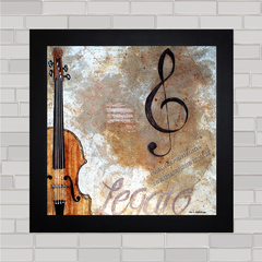 QUADRO DECORATIVO VIOLINO 4 - comprar online