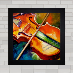 QUADRO DECORATIVO VIOLINO 7