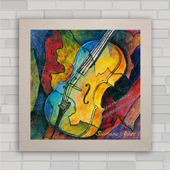 QUADRO DECORATIVO VIOLINO 9 - comprar online