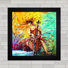 QUADRO DECORATIVO VIOLONCELO 4