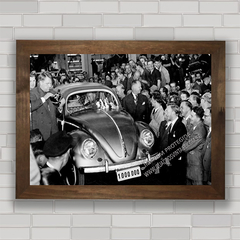 QUADRO DECORATIVO VOLKSWAGEN 1 FUSCA na internet