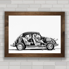 QUADRO DECORATIVO VOLKSWAGEN 18 FUSCA na internet