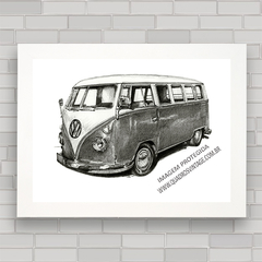 QUADRO DECORATIVO VOLKSWAGEN 2 KOMBI - comprar online