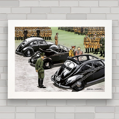 QUADRO DECORATIVO VOLKSWAGEN 22 FUSCA - comprar online