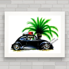 QUADRO DECORATIVO VOLKSWAGEN 30 FUSCA - comprar online