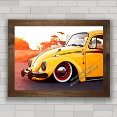 QUADRO DECORATIVO VOLKSWAGEN 40 FUSCA na internet