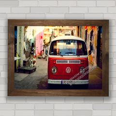 QUADRO DECORATIVO VOLKSWAGEN 46 KOMBI T2 na internet