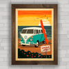 QUADRO DECORATIVO VOLKSWAGEN 7 KOMBI SURF