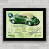 QUADRO DECORATIVO VOLKSWAGEN FUSCA 4