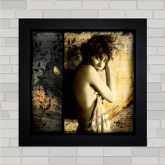 QUADRO DECORATIVO WOMAN COLLAGE - comprar online