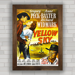 QUADRO FILME YELLOW SKY 1948 - GREGORY PECK