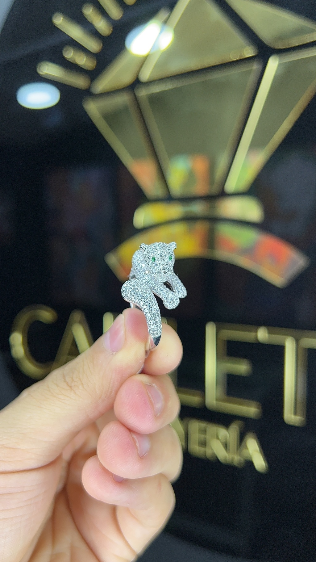 ANILLO DE JAGUAR PLATA Buy in Joyeria Carletto