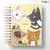 Coleção um amor de pet - caderno universitário - comprar online