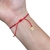 Pulseira Maria Sublime Maria Sublime Row Ensartar Vermelho Fosco - comprar online