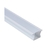 Perfil de Led Drywall Alumínio Embutir Alumínio 2m 24,2x14,3MM Branco e Preto na internet