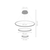 Pendente Lustre Preto Neon Saturno 3 Anéis Branco Quente 3000K 59W na internet