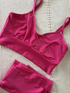 Top Paty + Legging Rosa Jolie