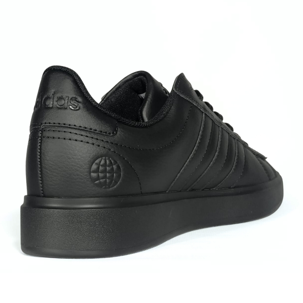 Adidas grand court hot sale preto