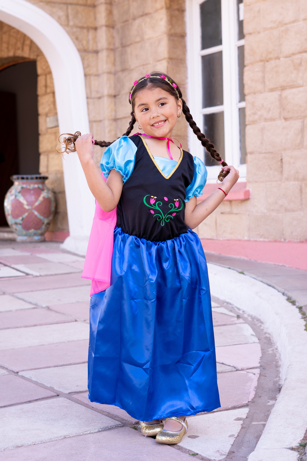 Disfraz de princesa anna de frozen hotsell