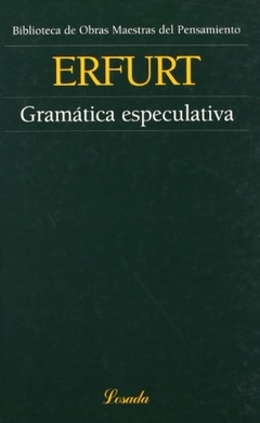 Gramática especulativa