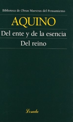 Del ente y de la esencia. Del reino