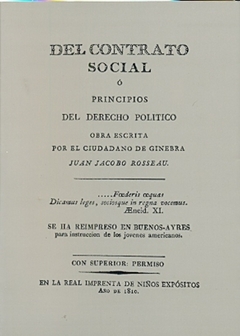 Del Contrato Social