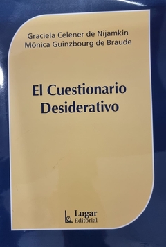 El cuestionario desiderativo