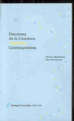 Panorama de la literatura argentina contemporánea