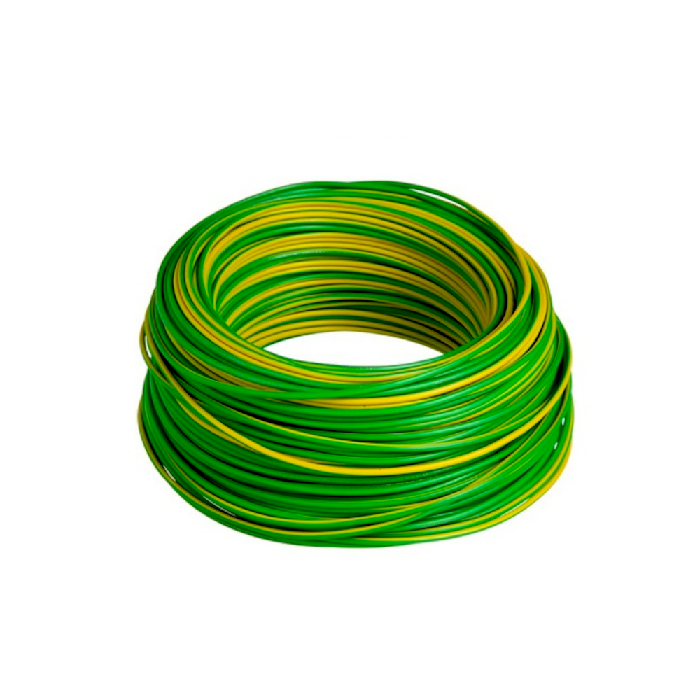 Cable Unipolar 1.5 mm Verde COREPLAST x Metro