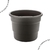 Vaso Cachepot Roma 20 Preto - loja online