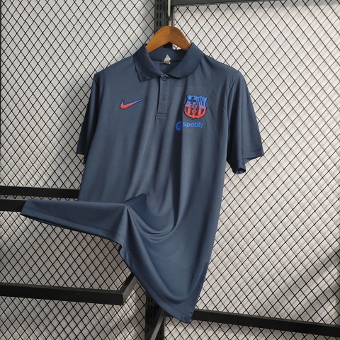 camisa barcelona 2022 2023 home vermelha e azul