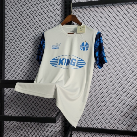 Camisa Olympique de Marseille I 2022/23 Jogador - Branco