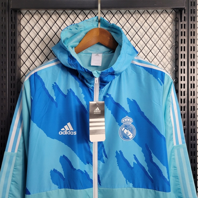 Corta vento real madrid cheap azul