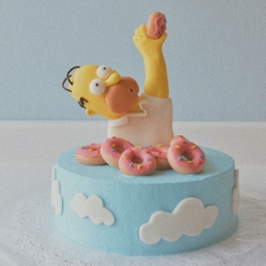 Pastel Homero Simpson