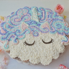 Plancha cupcakes unicornio