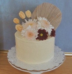 Buttercream + Flores | 15 rebanadas