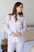 Pijama Vichy Ella + ByMinimal - comprar online