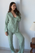 Pijama Mia Listras Verde - comprar online