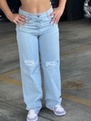 Calça Jeans Wide Leg