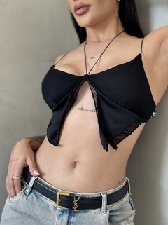 Cropped Sophie preto